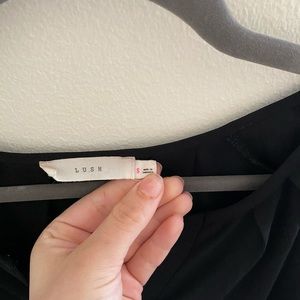 Long sleeve Black blouse